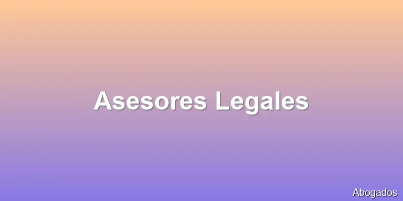 Asesores Legales