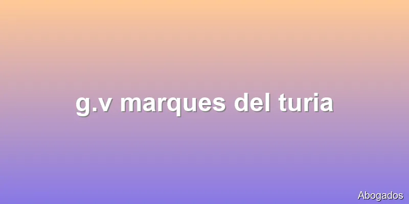 g.v marques del turia