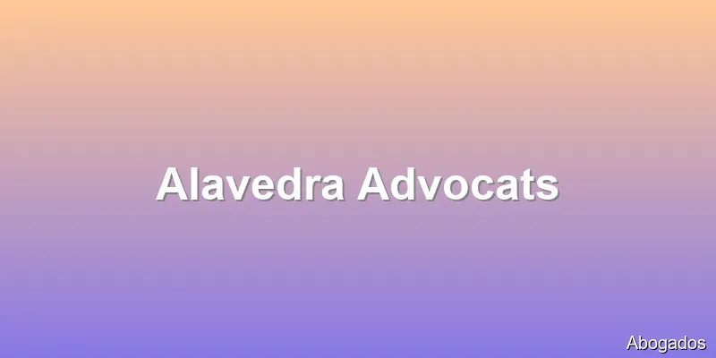 Alavedra Advocats