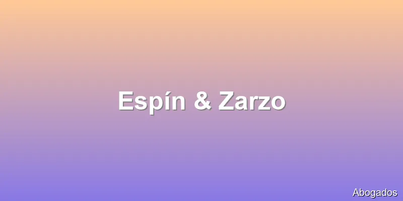 Espín & Zarzo