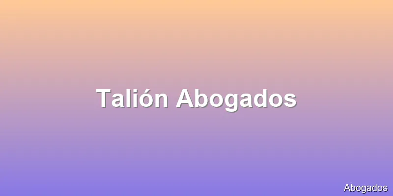 Talión Abogados