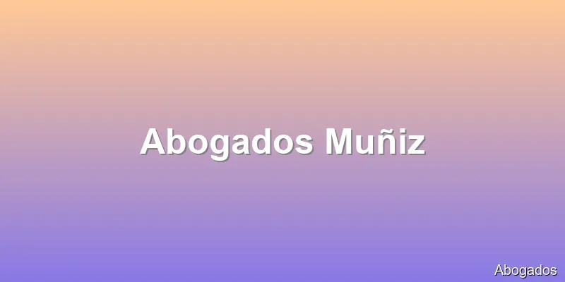 Abogados Muñiz