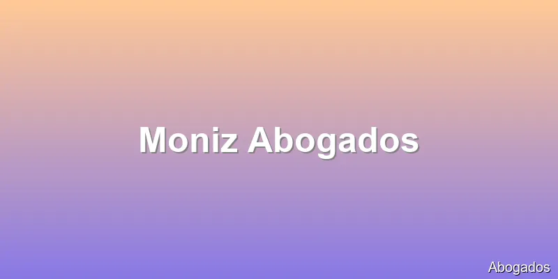 Moniz Abogados