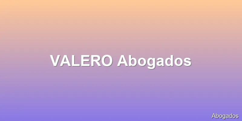 VALERO Abogados