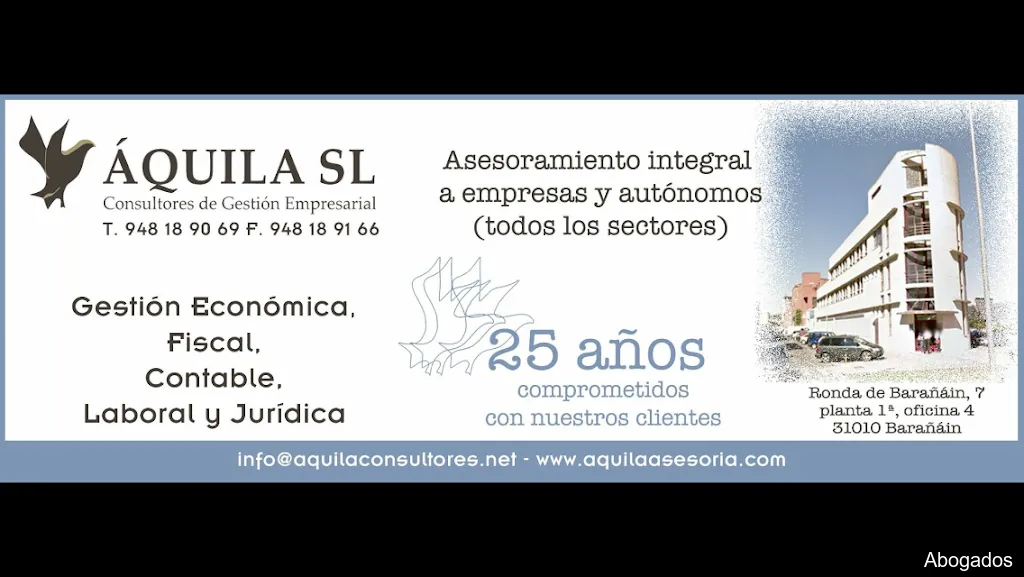 Áquila Asesoría - Pamplona - Barañain - Navarra