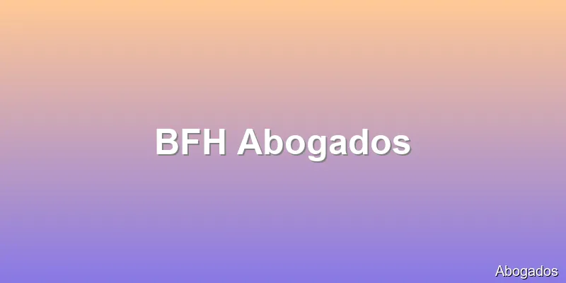 BFH Abogados
