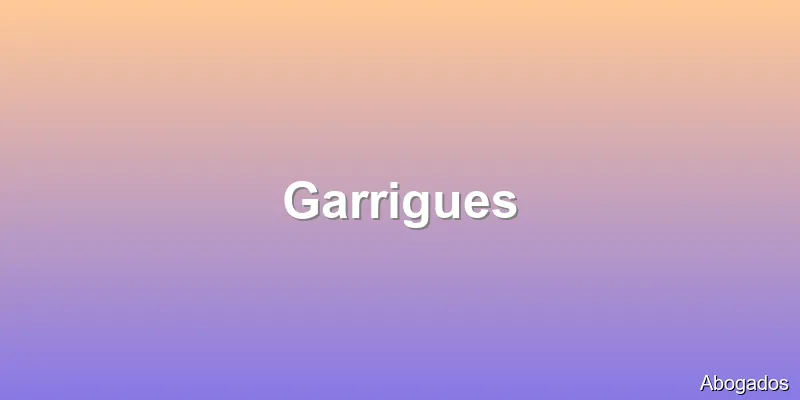 Garrigues