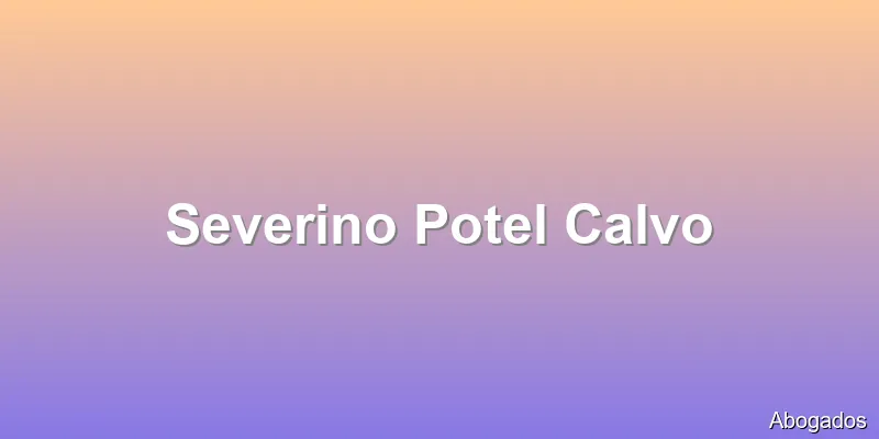 Severino Potel Calvo