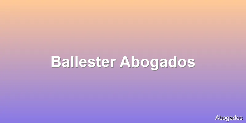 Ballester Abogados