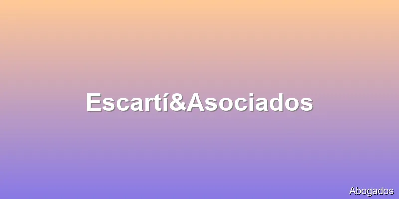 Escartí&Asociados