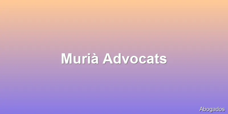 Murià Advocats