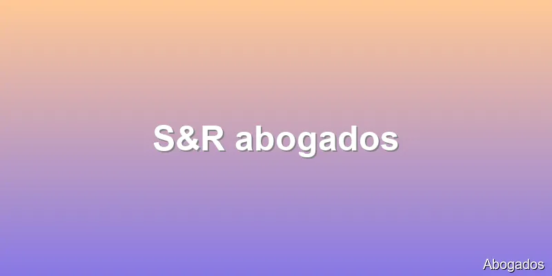 S&R abogados