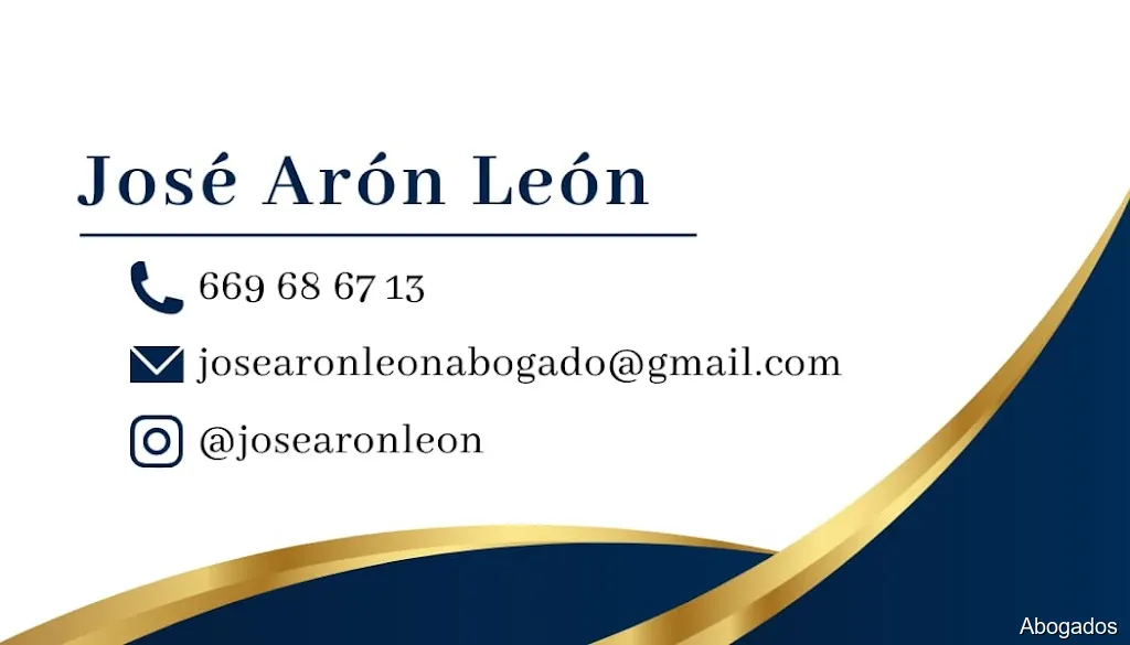 JOSÉ ARÓN LEÓN ABOGADO