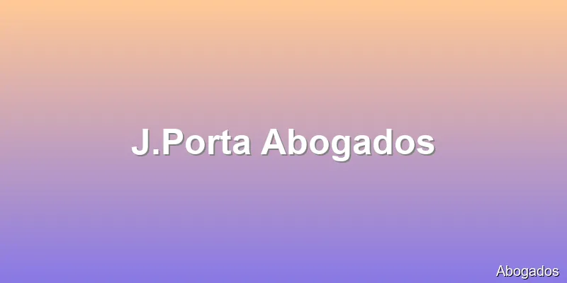 J.Porta Abogados