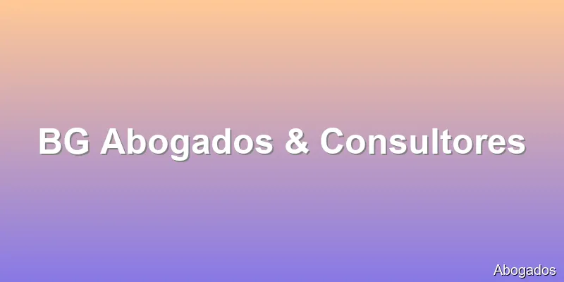 BG Abogados & Consultores