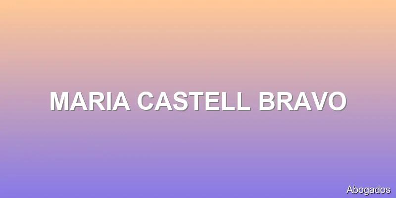 MARIA CASTELL BRAVO